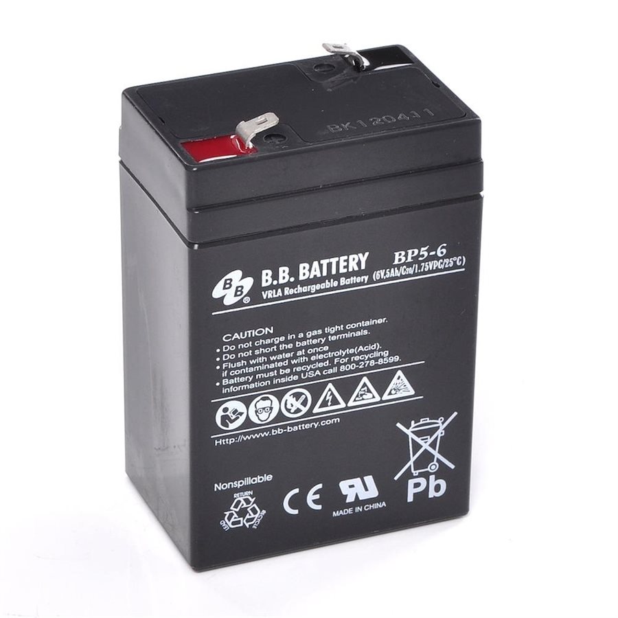 Batterie 6 Volts 5 Amp Dimension 2 3 4 X 1 7 8 X 4