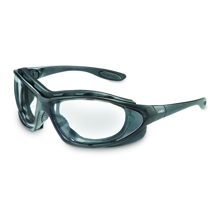 Lunettes De Sécurité Miroir Uvex By Honeywell 11150914 – 1 Paire, Modèle Enveloppant Noir